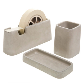 Concrete Desk Set