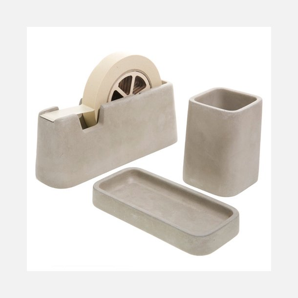 Concrete Desk Set